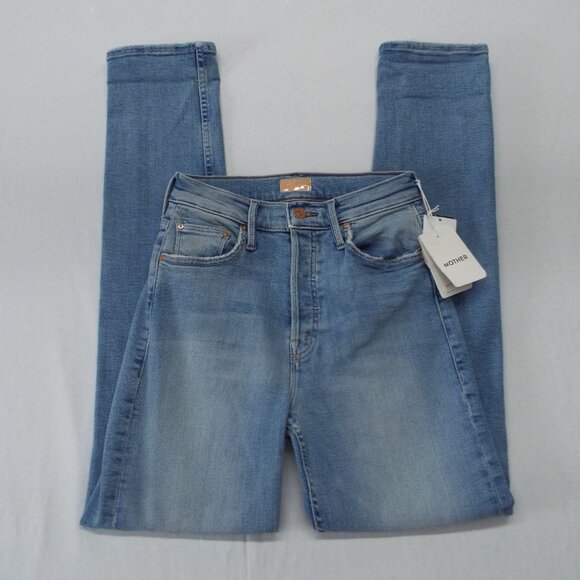Mother The Tomcat Skimp California Cruiser Straight Button Fly Jeans Size 25 NWT - Picture 1 of 14